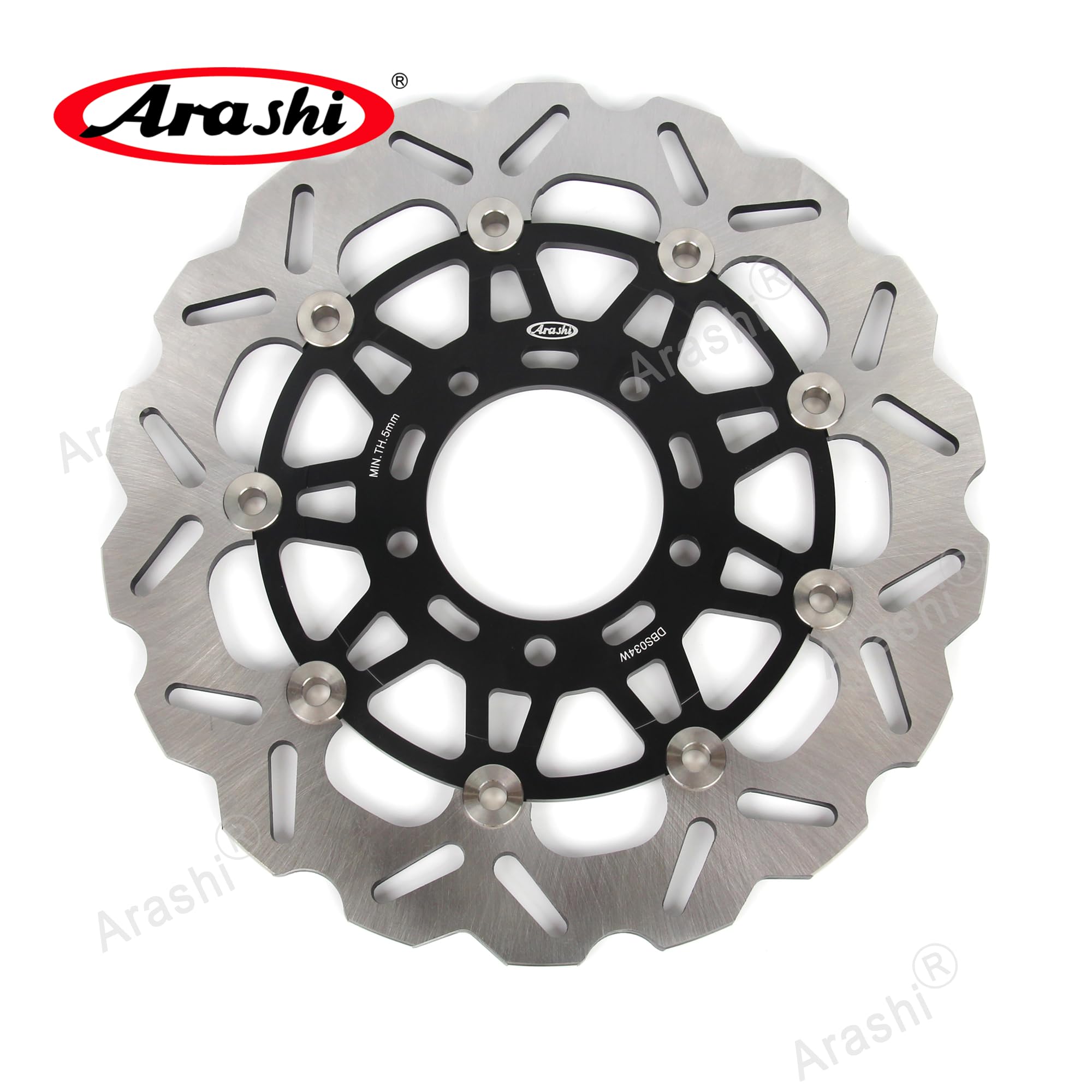 Amazon.com: Arashi Front Rear Brake Disc Rotors for Kawasaki Ninja
